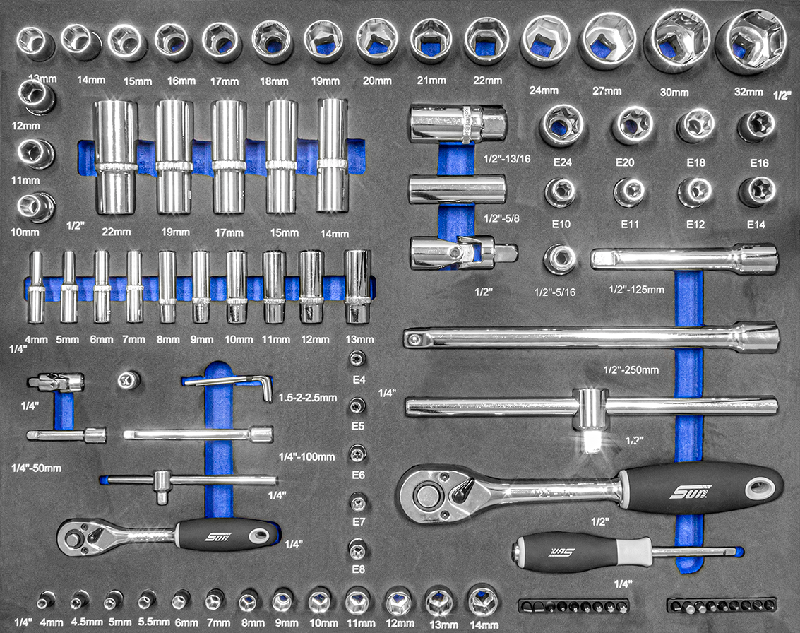 Armário com 206 Ferramentas | A solução perfeita - SUN